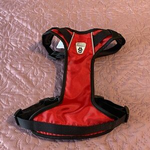 Red and Black Dog Harness